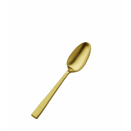 Bon Chef Roman, Teaspoon, Matte Finish, 18/10, 6.25" - Gold Matte , set of 12 S3700GM